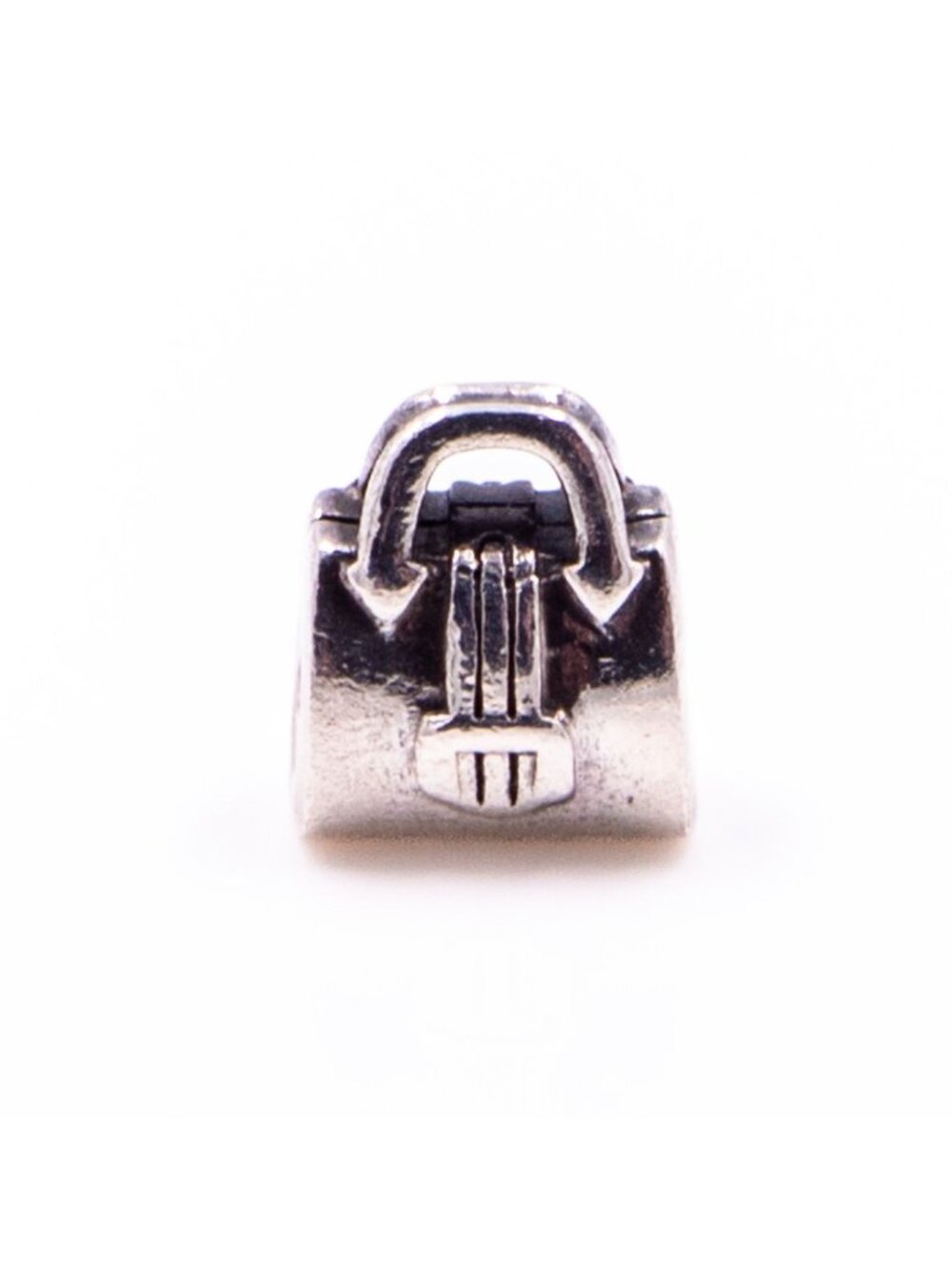 Chamilia Sterling Silver Purse Handbag Charm Bead